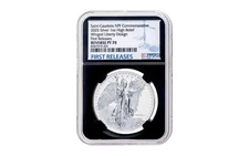 2025 1oz Saint-Gaudens NPF Commemorative Winged Liberty Silver NGC Rev PF70 FR