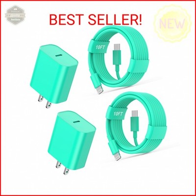 iPhone11 12 13 14 Fast Charger,2Pack 20W iPhone Charger Fast Charging Block Adap