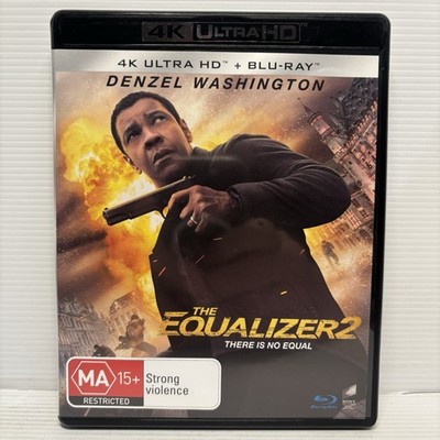 The Equalizer 2 Blu Ray + 4K Ultra HD Denzel Washington Free Postage