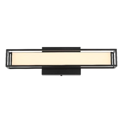 Living District Aden 16" Led Wall Sconce in Black - Picture 1 of 9