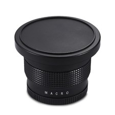 58MM 0.35X Detachable Macro Fisheye Lens Wide Angle For Canon SLR DSLR Camera B
