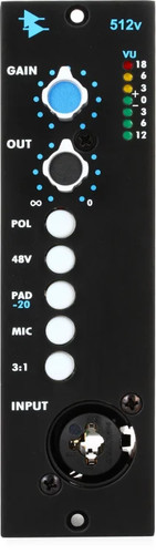API 512V 500 Series Discrete Microphone Preamp