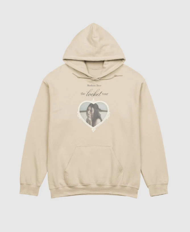 Madison Beer Locket 2026 Graphic Multicolor 1 Sided Hoodie