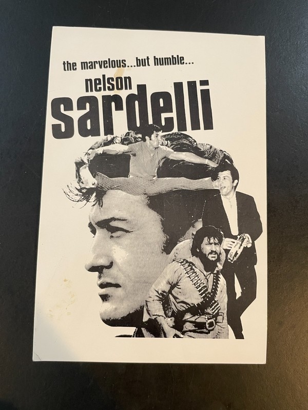 Postcard - Nelson Sardelli - The Marvelous but Humble - Las Vegas Nevada - READ
