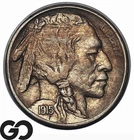 1915-S Buffalo Nickel *Scarce Key Date* Choice AU++/Unc, Tough This Nice!