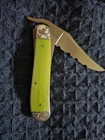 Russel Lock Zombie Knife with Shrade Edge Linda KURST DESIGN Knife Box Says #041 — photo 3