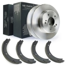 Bremsscheiben 278mm Bremsbacken hinten f&uuml;r Mercedes-Benz W202 C208 W210