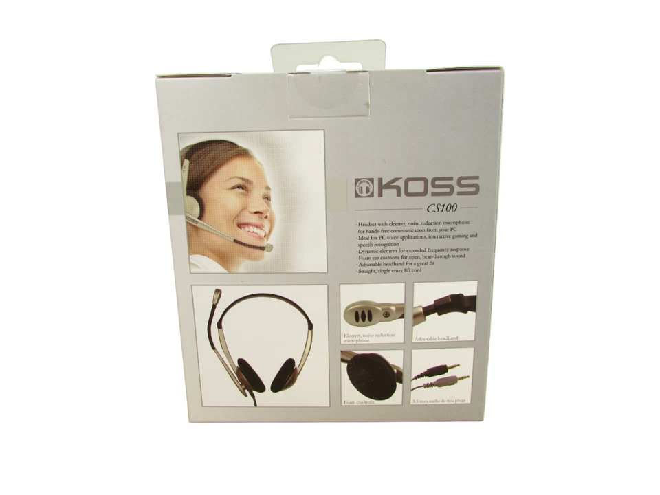 Koss CS100 Headband Headsets Brand New - Image 2 of 2