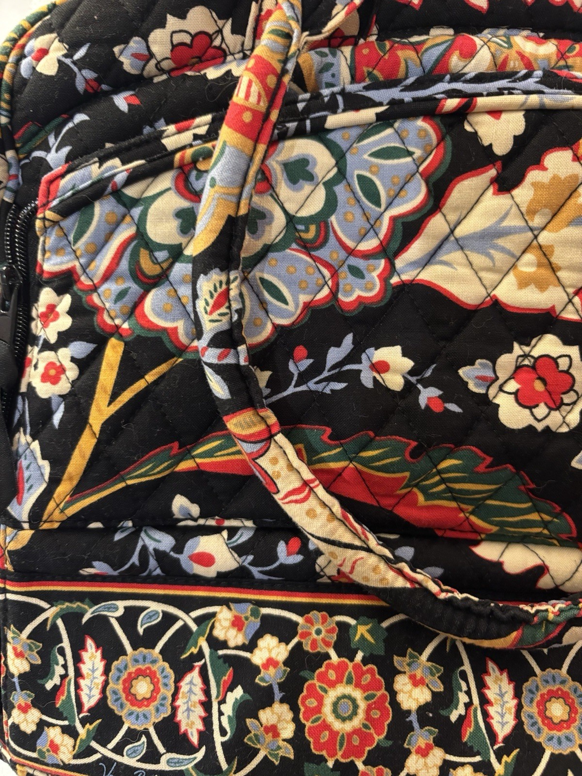 Vera Bradley Versailles Pattern Large Overnight /… - image 10