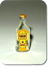 Miniatur Flasche Gin "Gordons", NEU