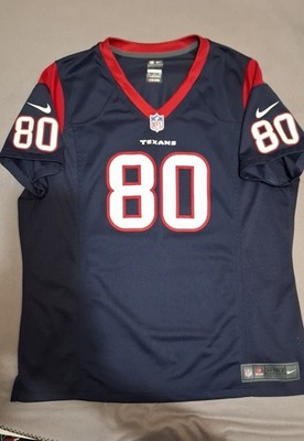 Nike Womens Houston Texans Jersey Hall of Famer Andre Johnson 2XL On Field