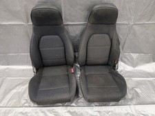 1990-1997 Mazda Mx-5 Miata Oem Black Cloth Seat Pair 90-97 94na859