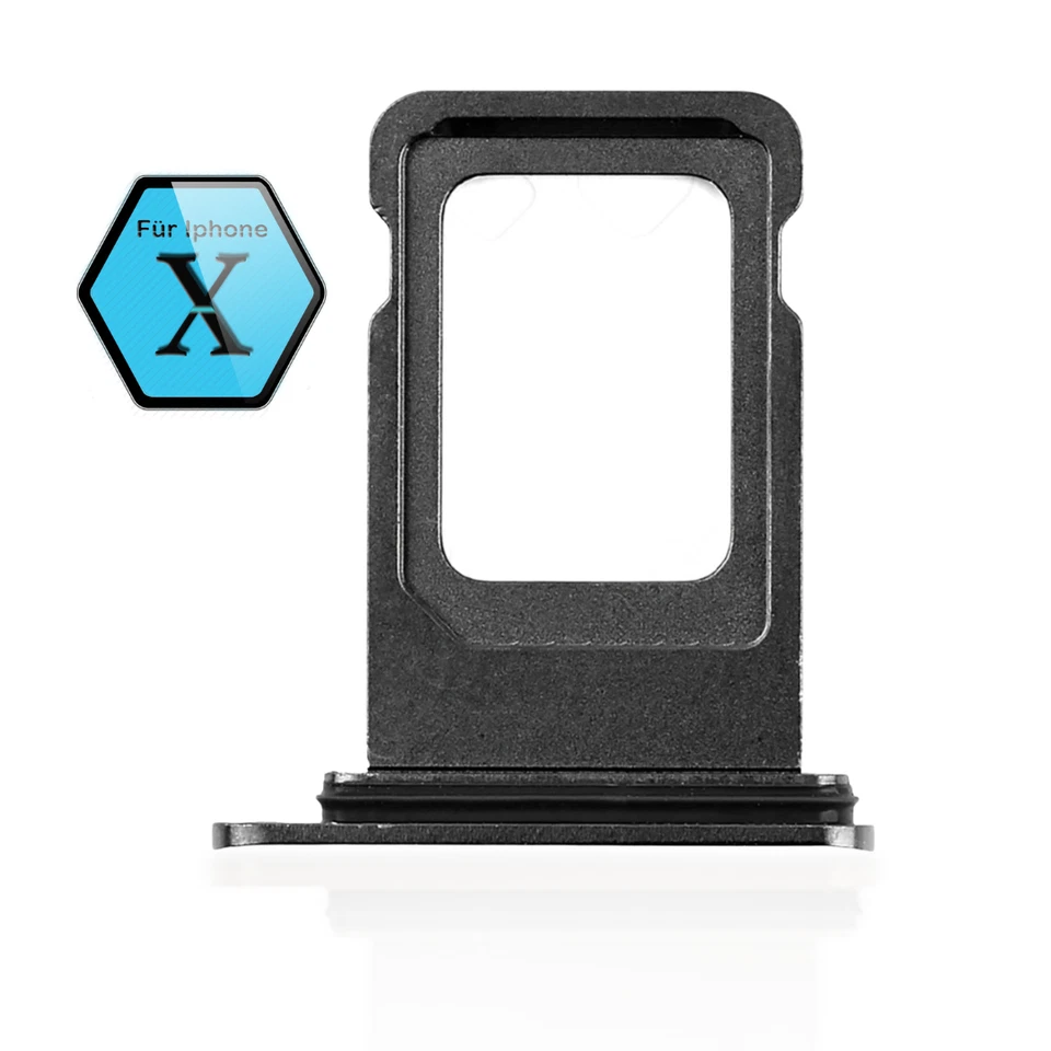 REPLACIFY Sim Tray für Apple iPhone X Karten Halter Fach Slot Adapter