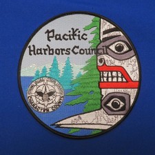 Boy Scout Pacific Harbors Council Jacket Patch 2610B2