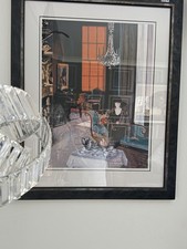 Art print Cadell The Orange Blind giclee print gallery wall art home decor