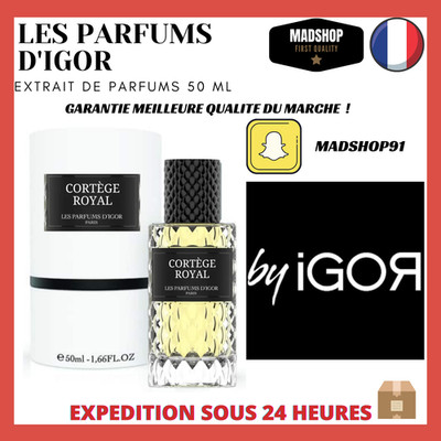 LES PARFUMS D'iGOR CORTEGE ROYAL (ANCIEN BOIS D'iGOR) 50ML PARFÜM EXTRAKT