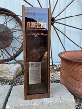 Booker's Uncut & Unfiltered Small Batch Bourbon Whiskey Collection Wood Box