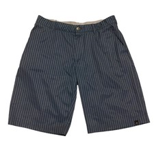 Adidas Boys Gray Striped Ultimate 365 Stretch Golf Shorts 939011 Size X-Large