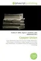 Cooper Union Frederic P. Miller (U. A.) Taschenbuch Englisch 2026 OmniScriptum