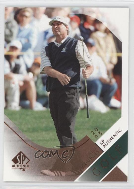 2003 SP Authentic Fred Couples #28SPA 0a0