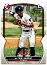 2023 Bowman #BP-86 Yilber Herrera Prospects Minnesota Twins