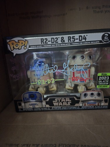 Figurine R2-D2 Et R5-D4 / Star Wars / Funko Pop Movies / Exclusive Galactic Convention 2023