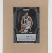 2024-25 Panini Prizm Black - Trey Alexander #RS-ALX Rookie Signatures Nuggets
