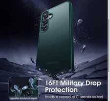 CASEKOO Genuine Official for Samsung Galaxy S25 Plus Case [16FT Military