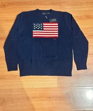 Image of Navy Polo Ralph Lauren Sweatshirt With Tags Size L Men’s