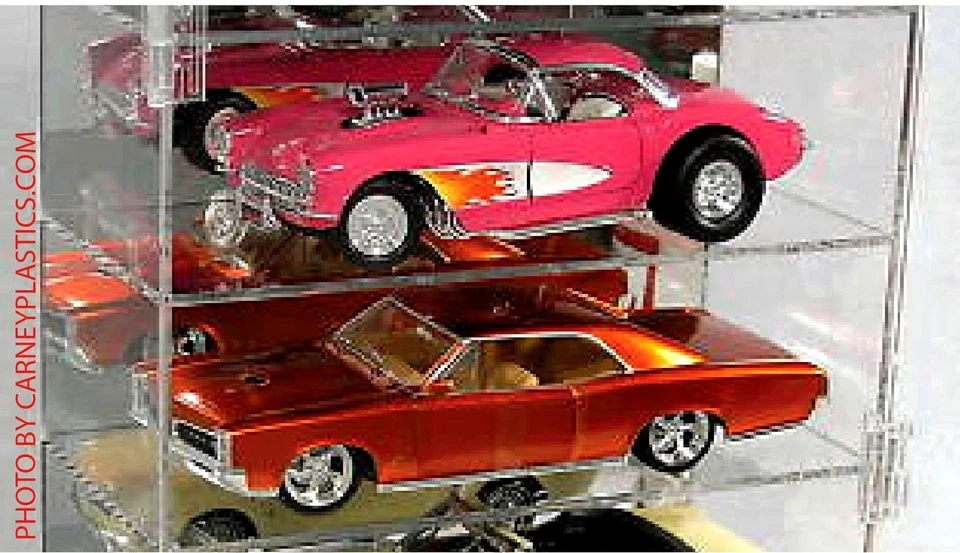 Model Diecast Display Case 1/18th Scale 6 car Vertical - Image 4 of 4