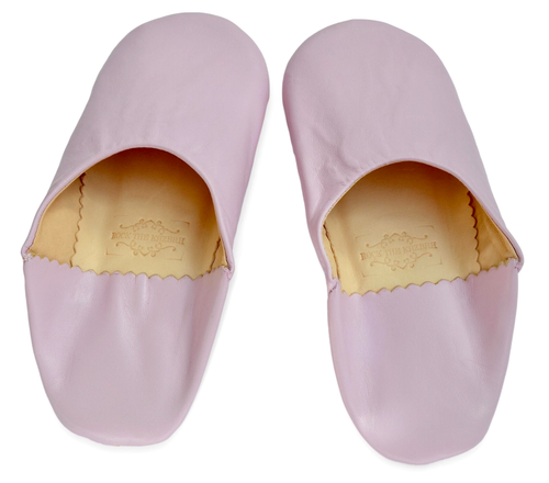 MOROCCAN LEATHER BABOUCHE SLIPPERS SHEEPSKIN SLIDES MULES WOMENS **HANDMADE** - Picture 22 of 205
