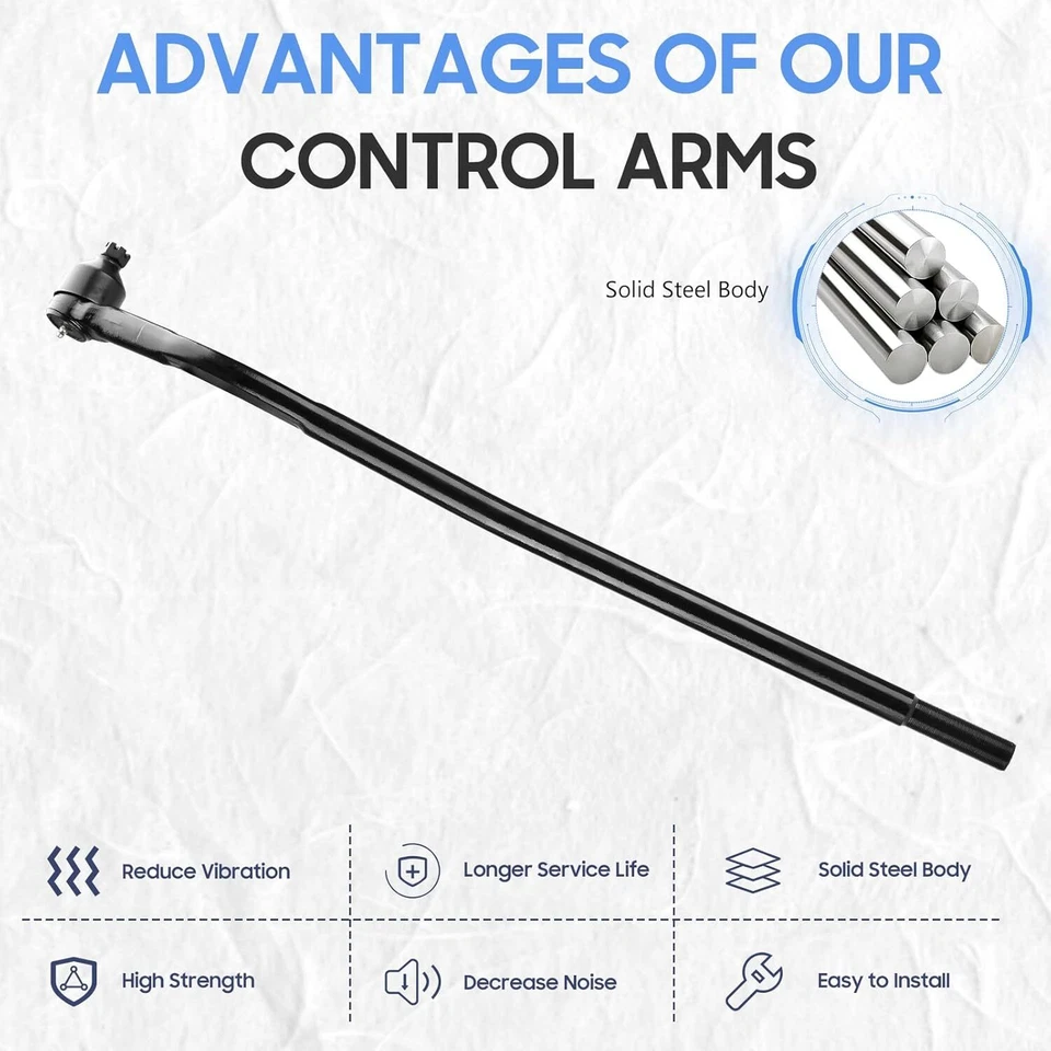 Para Jeep Wrangler 2007-2017 barras de amarre delanteras interiores exteriores rótulas inferiores superiores Foto 3 de 4