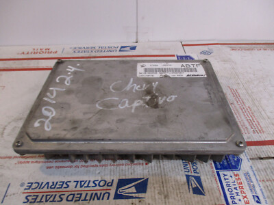   2014 CAPTIVA SPORT ECM ENGINE CONTROL MODULE COMPUTER PCM ECU POWER UNIT 2.4L
