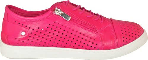 Cabello Comfort Shoes leather lace up zip sneakers Cabello Shoes EG17 Colours - Picture 3 of 14