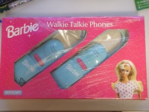 Talkie-Walkie Barbie Bontempi Année 1999 - Boîte D'origine - Fonctionne - État Neuf Jouet Collection