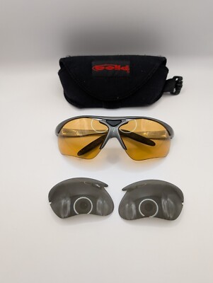 Bolle Vigilante Silver Sunglasses 0752201504 France With Orange