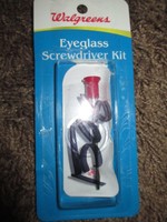 Walgreens Eyeglass Screwdriver Kit Damaged Packaging Walgreens Eyeglass Screwdriver Kit Damaged Packaging