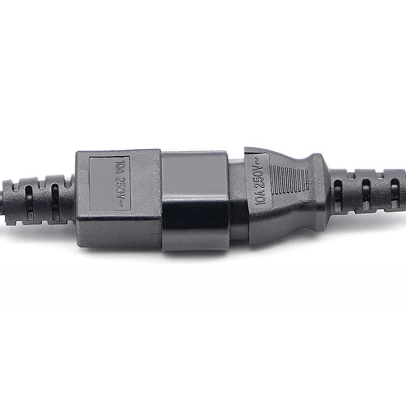 AC Power Cord Extension Cable 6ft 10A IEC Kettle C13 Female to C14 Male 3pin - Image 3 of 4