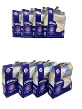 Lot of 8 Kleenex Ultra Soft Go Anywhere Pack Pouch 3 Ply 30 Tissues NEW