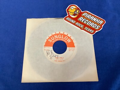 The Sunglows Roly Poly/Again 45 USED LATIN SINGLE 1966 TEXAS Piranha Records