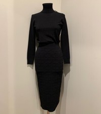 Elisabetta Franchi logo dress