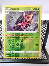 Ariados 004/195 Reverse Holo Silver Tempest Pokemon TCG Card NM + Cardsaver