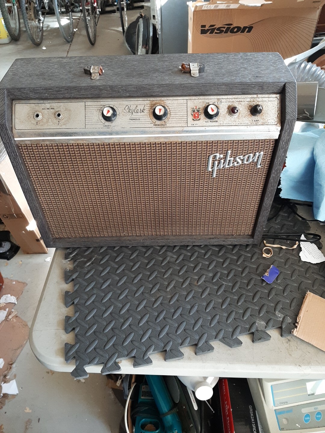 gibson skylark ga5t Guitar Amplifier Parts Or Repair Tube Amplifier eBay