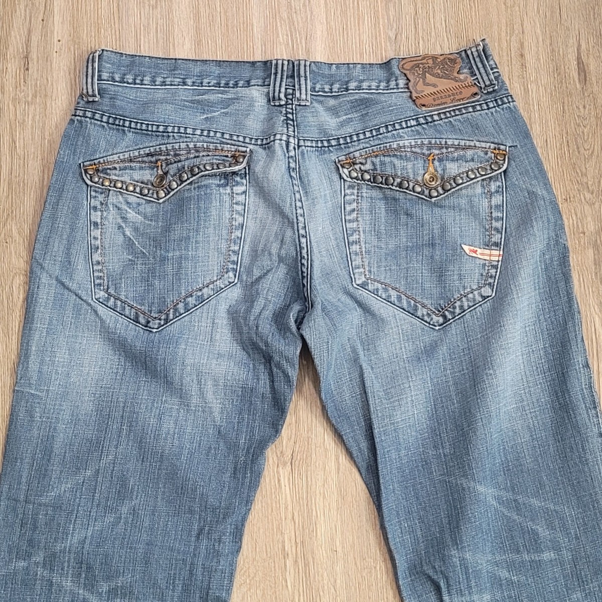 Vintage Parasuco Denim Jeans Blue Mens 38 X 31 Bootcut