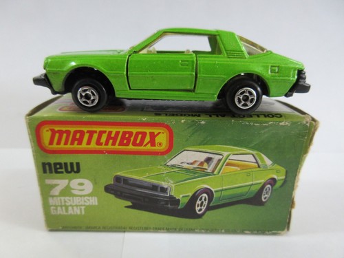 MATCHBOX NEW 79 MITSUBISHI GALANT BOXED - Picture 3 of 8