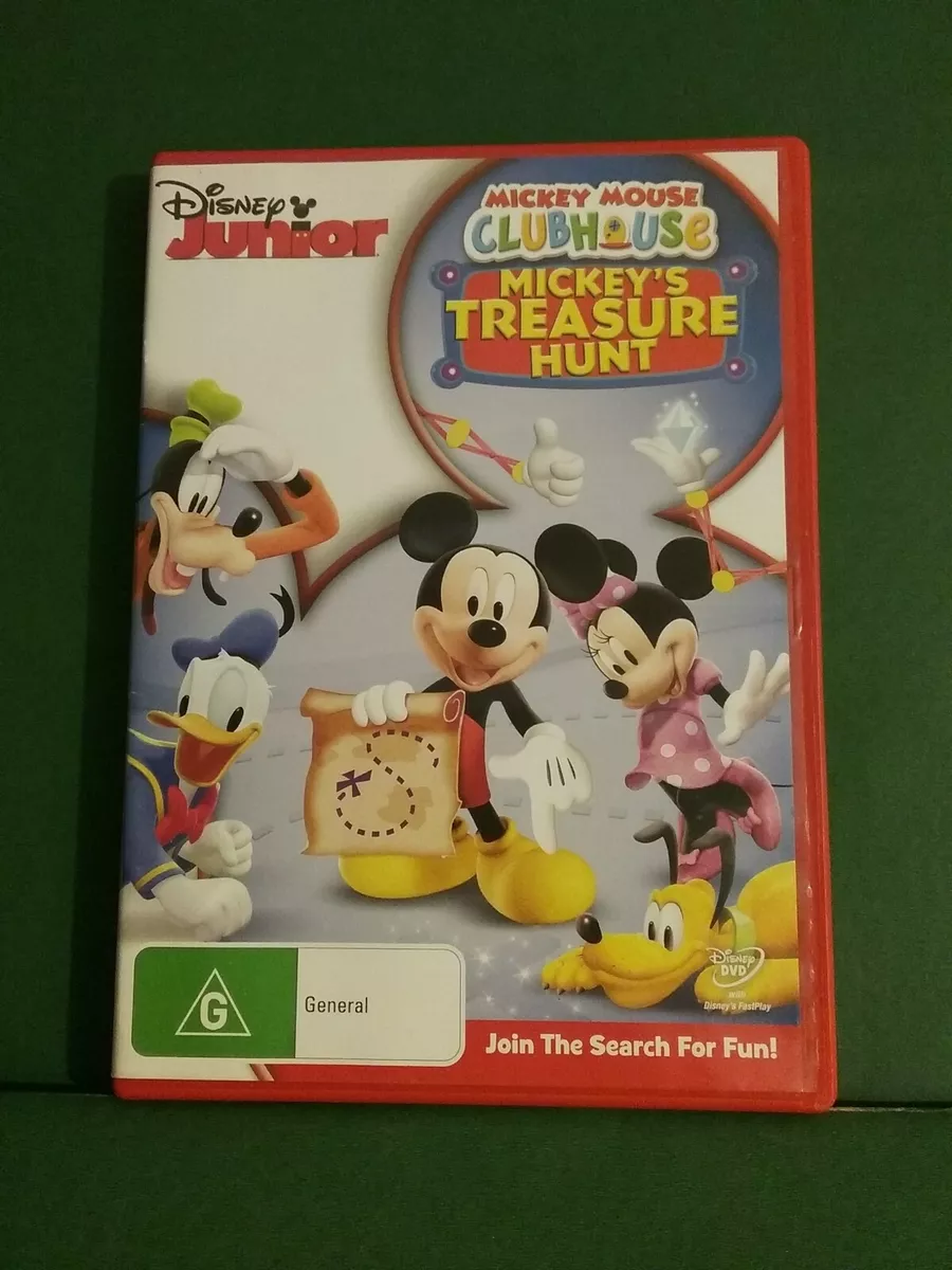 Mickey Mouse Clubhouse - Mickeys Treasure Hunt DVD 2006 (Original) - DVD  PLANET STORE