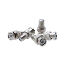 BNC Male to F-Type Female Connector Coaxial Cable Adapter Converter Multi-Pk LOT