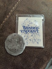 Wendell August Forge Handmade Christmas Holiday Ornament Sleigh Ride 1995