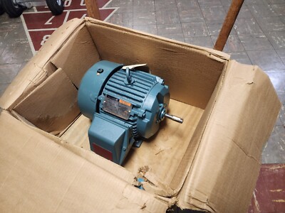 Reliance 1.5 HP 3 Ph. 1755 RPM Motor FC182TZ Frame 230/460 V. 5/8 Shaft Dia.