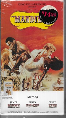 MANDINGO  VHS Tape 1975 Ken Norton Perry King NEW SEALED